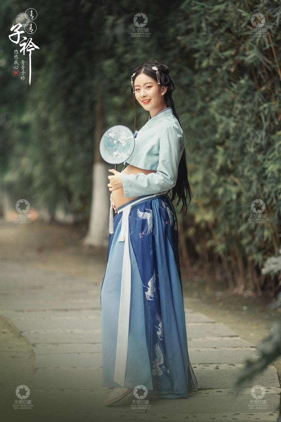 青青子衿_成都孕妇照_花锦馆