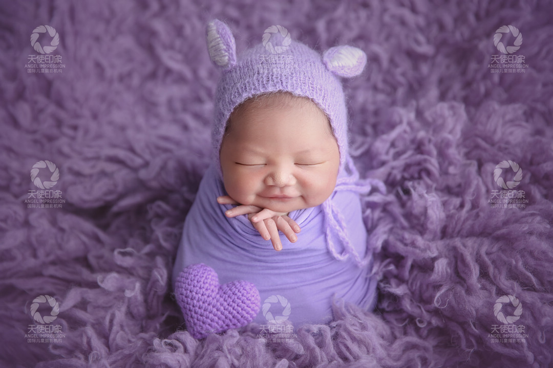 紫色石斛兰_成都儿童摄影_花锦馆