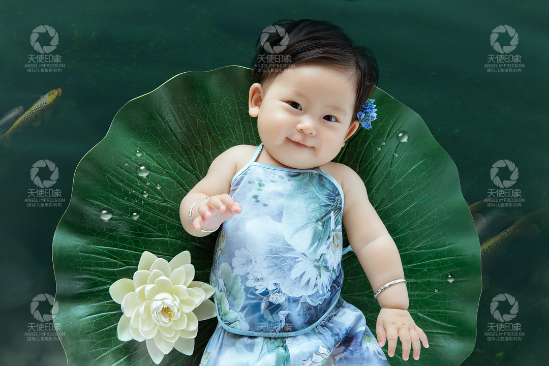 莲叶弯弯_成都儿童摄影_欧美馆