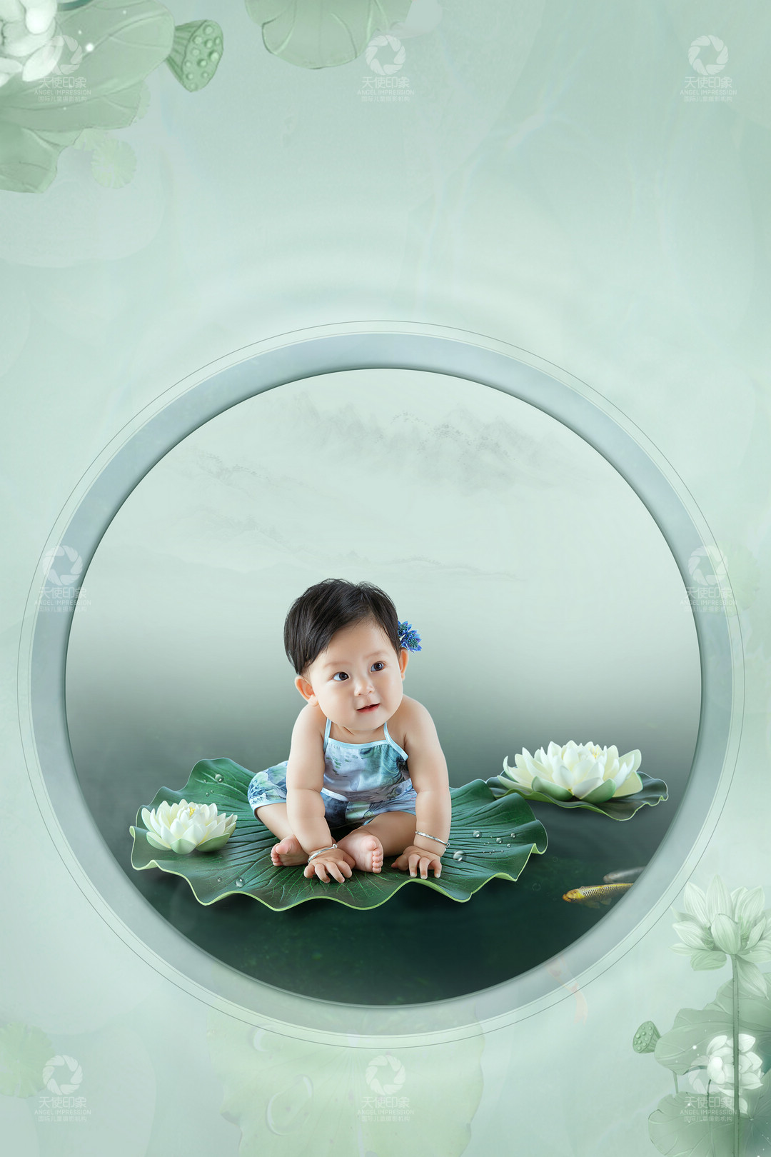 莲叶弯弯_成都儿童摄影_欧美馆