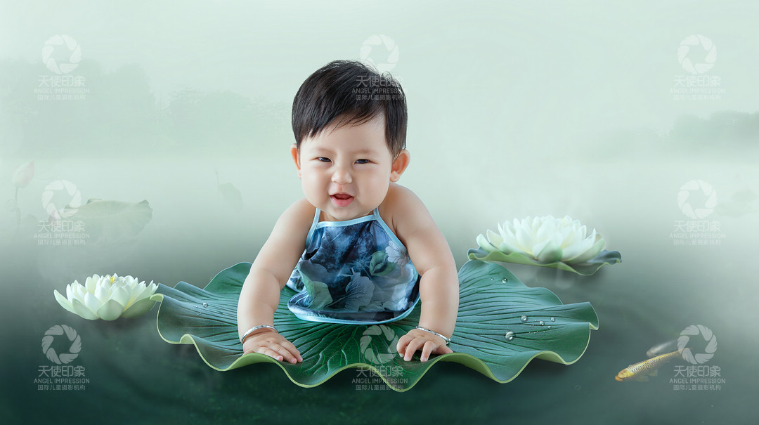 莲叶弯弯_成都儿童摄影_欧美馆