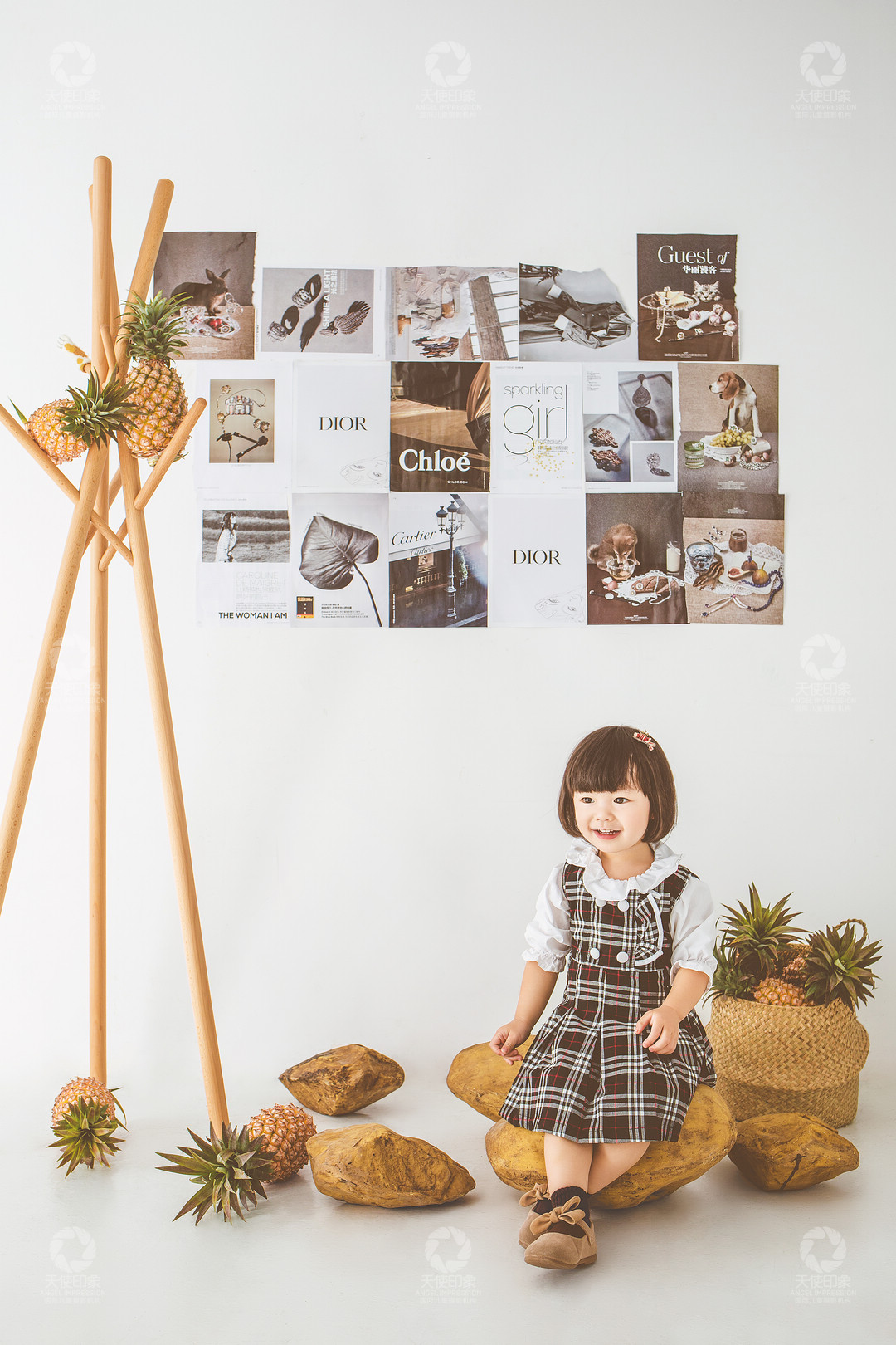 菠萝女孩_成都儿童摄影_金沙