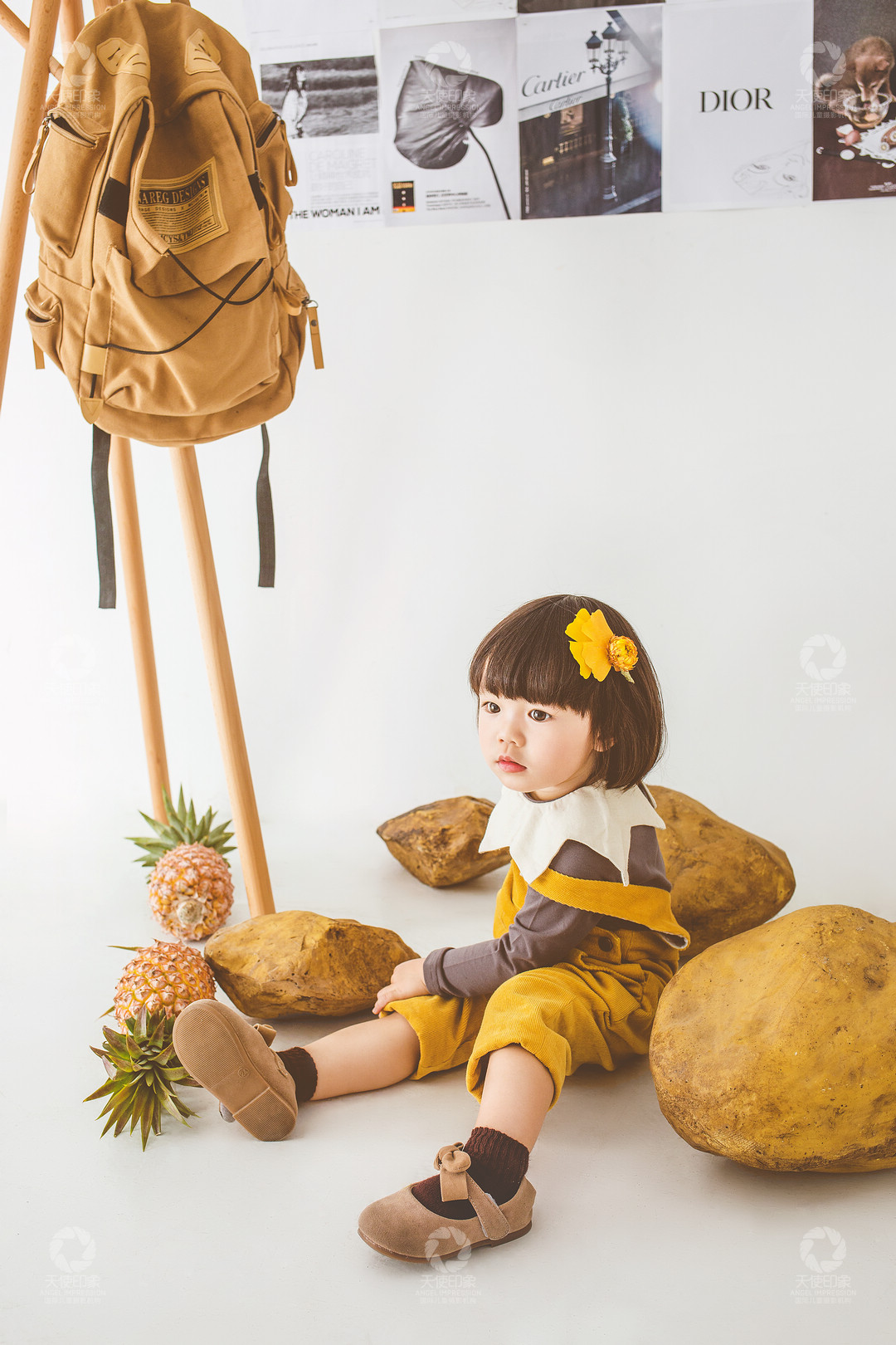 菠萝女孩_成都儿童摄影_金沙