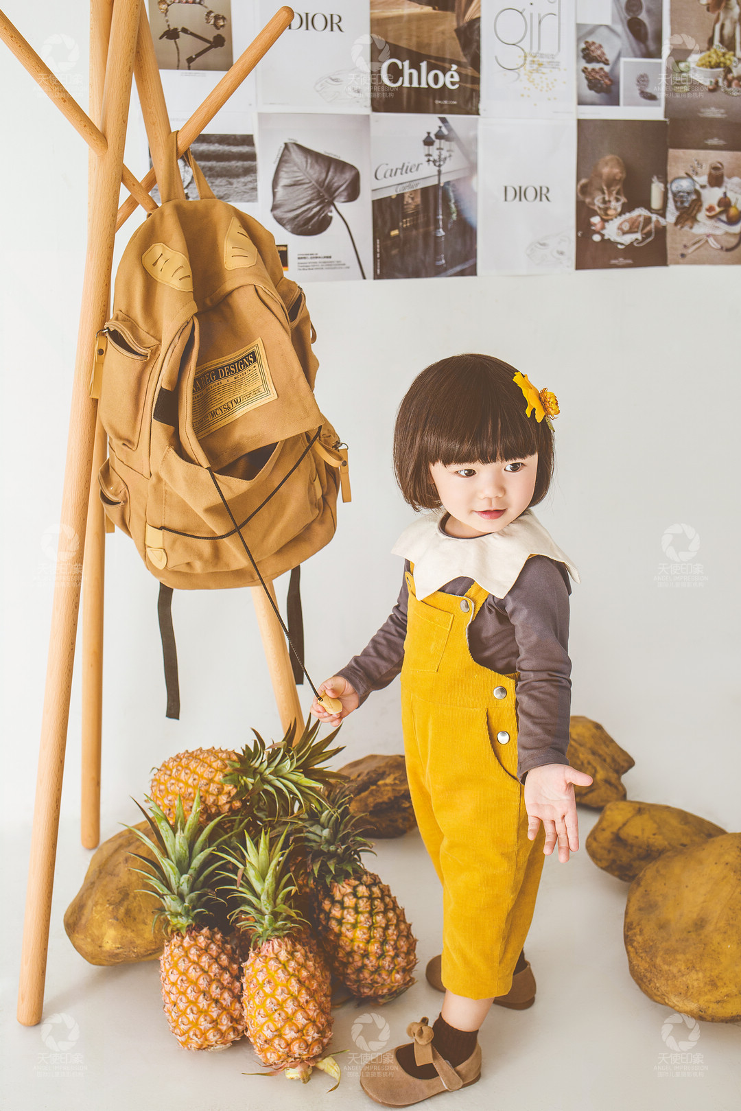 菠萝女孩_成都儿童摄影_金沙