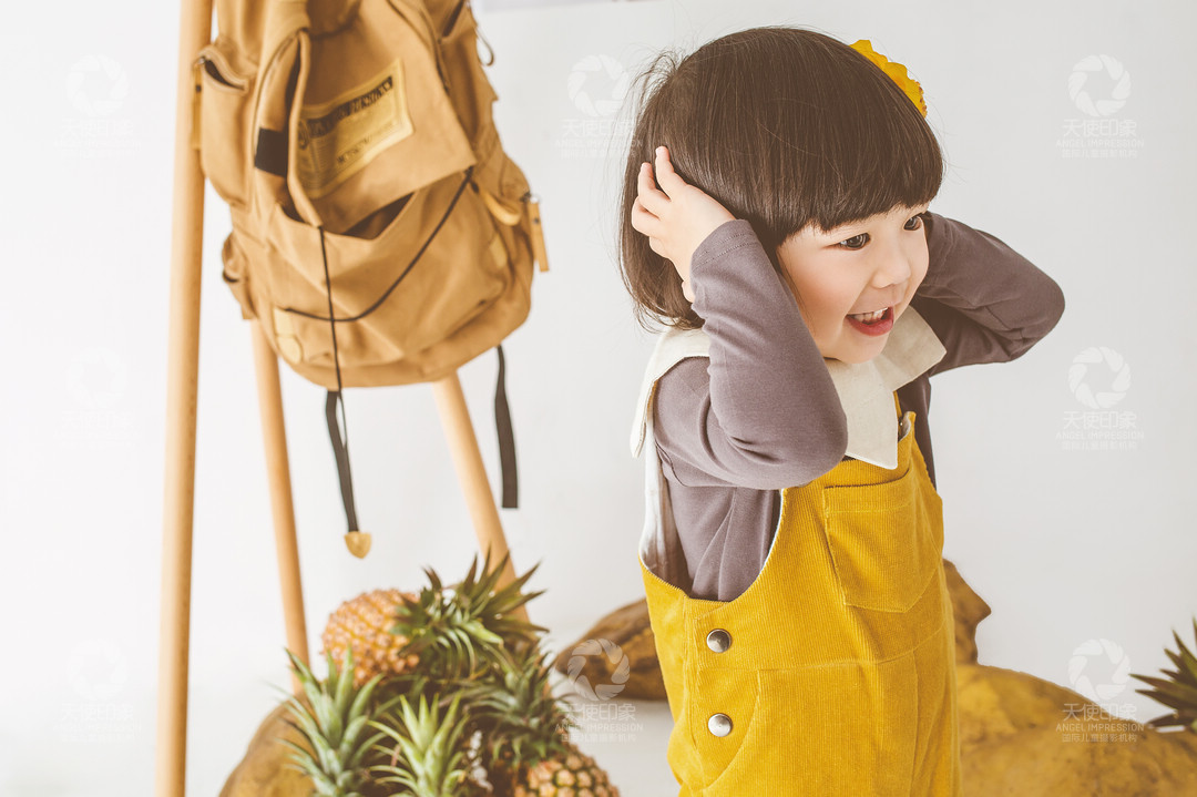 菠萝女孩_成都儿童摄影_金沙