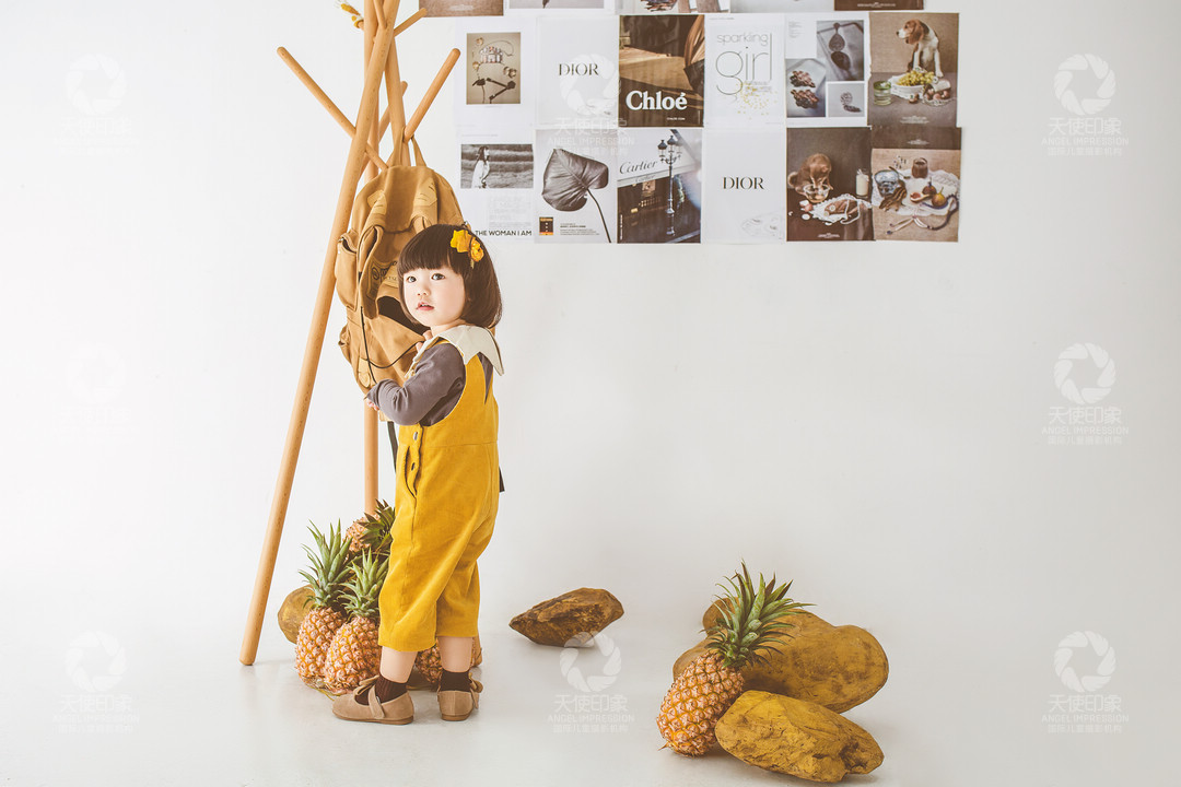 菠萝女孩_成都儿童摄影_金沙