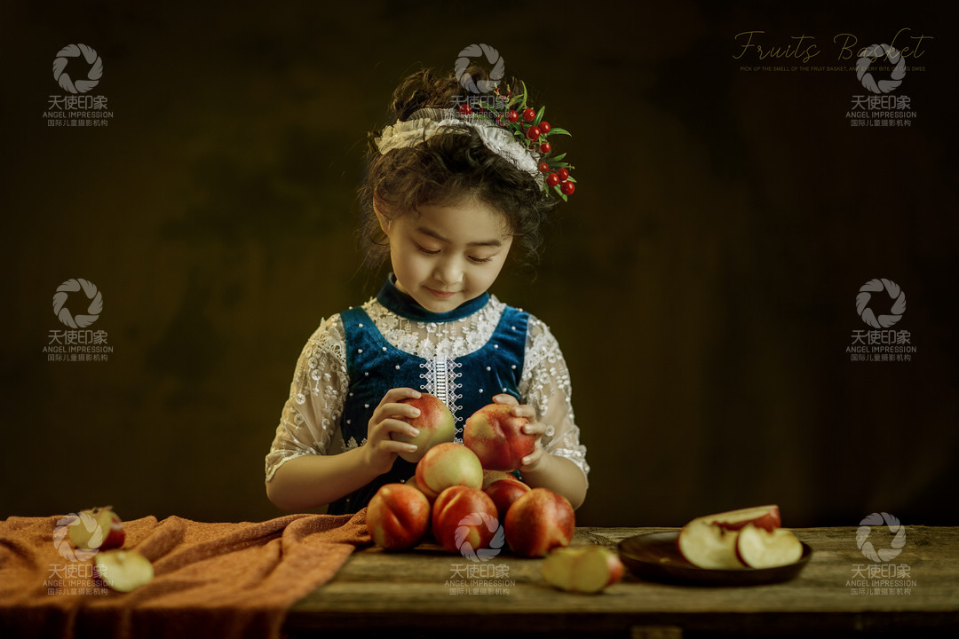 水果篮子_成都儿童摄影_欧美馆