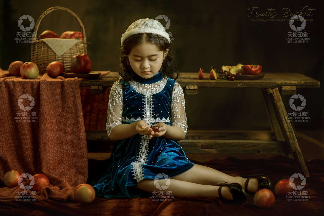 水果篮子_成都儿童摄影_欧美馆