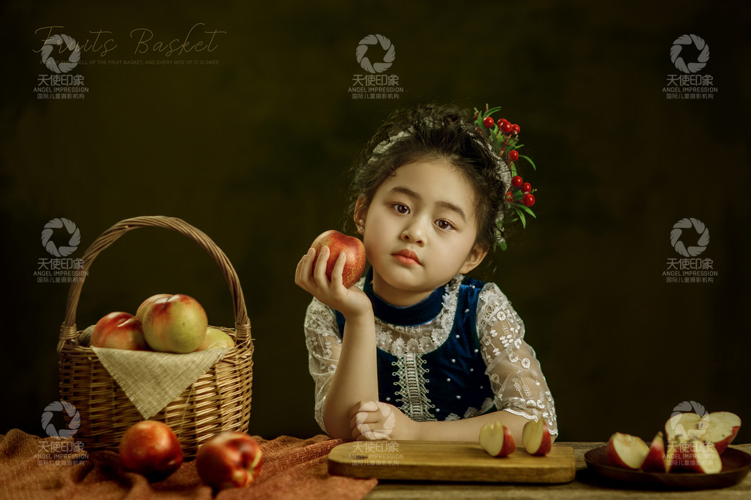 水果篮子_成都儿童摄影_欧美馆