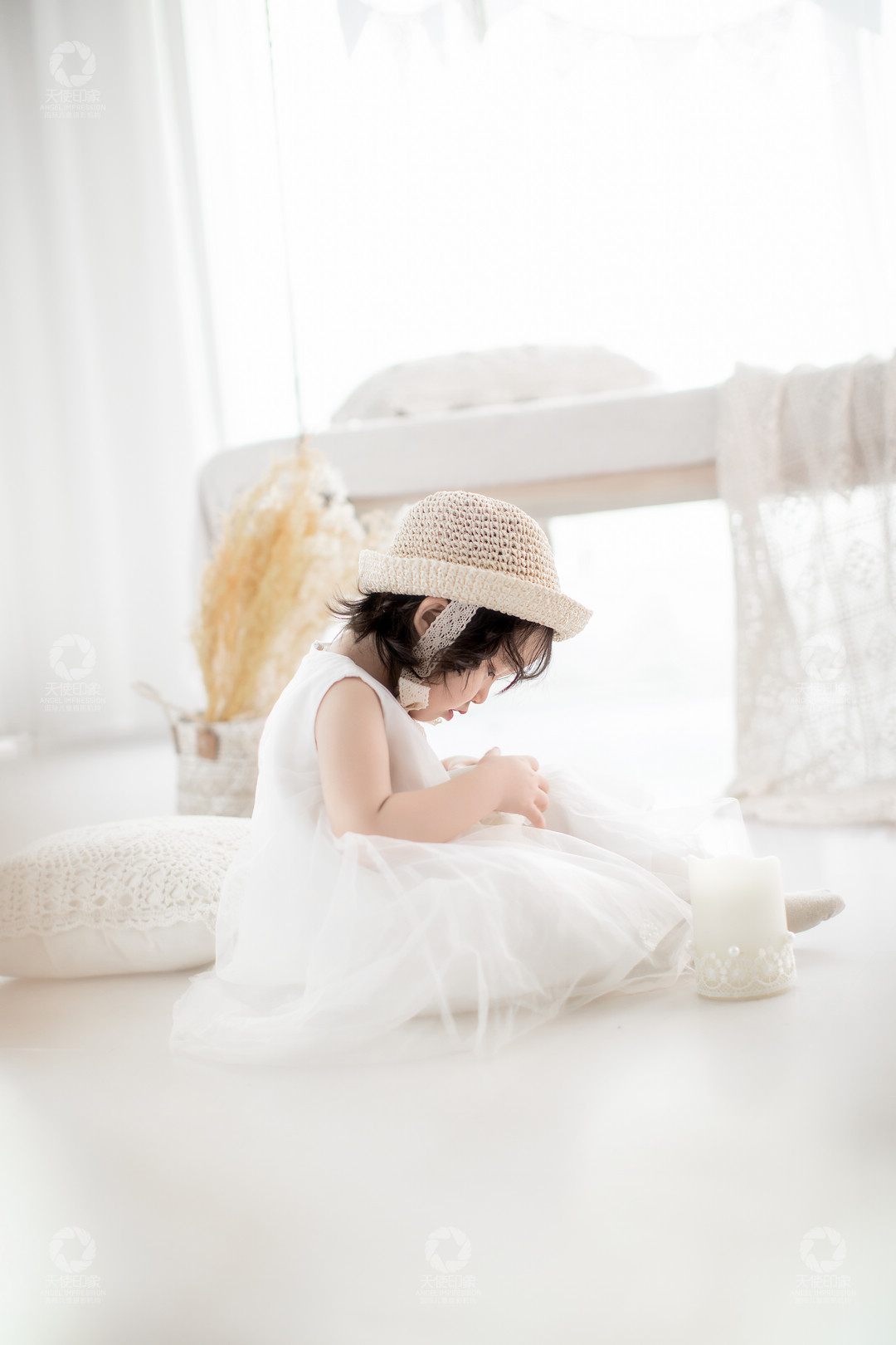 一缕烛光_成都儿童摄影_欧美馆