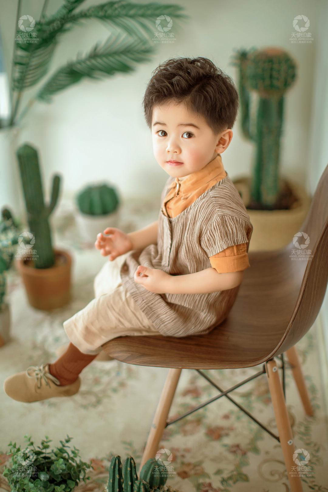 植物王国_成都儿童摄影_北欧馆