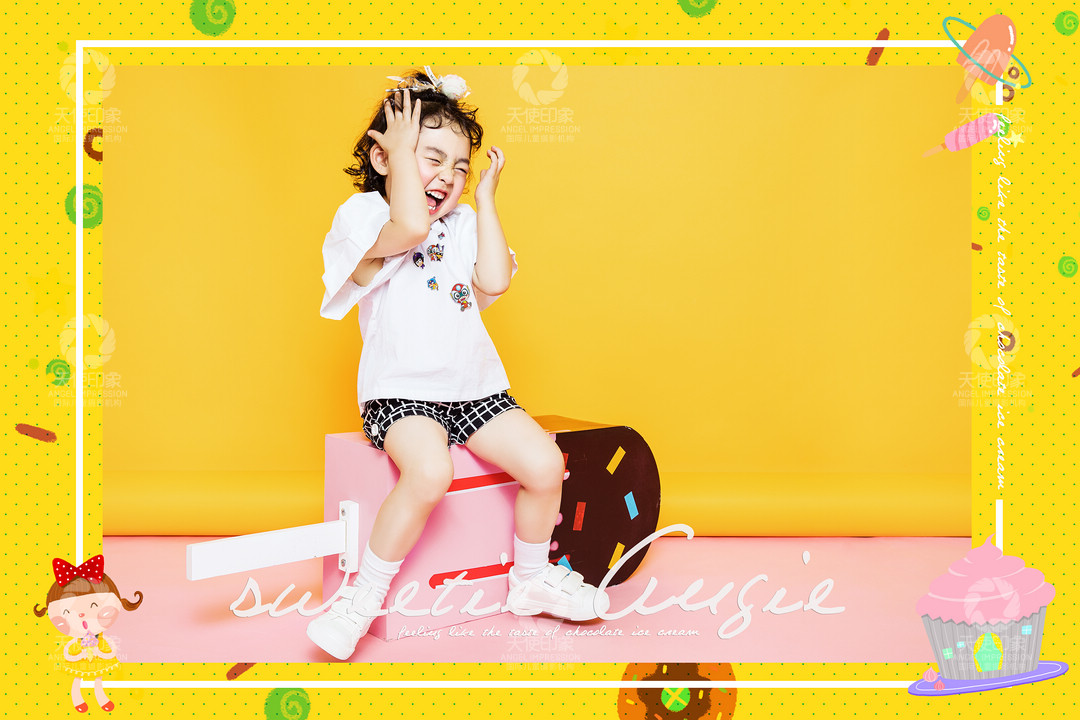 冰激凌女孩_成都儿童摄影_北欧馆