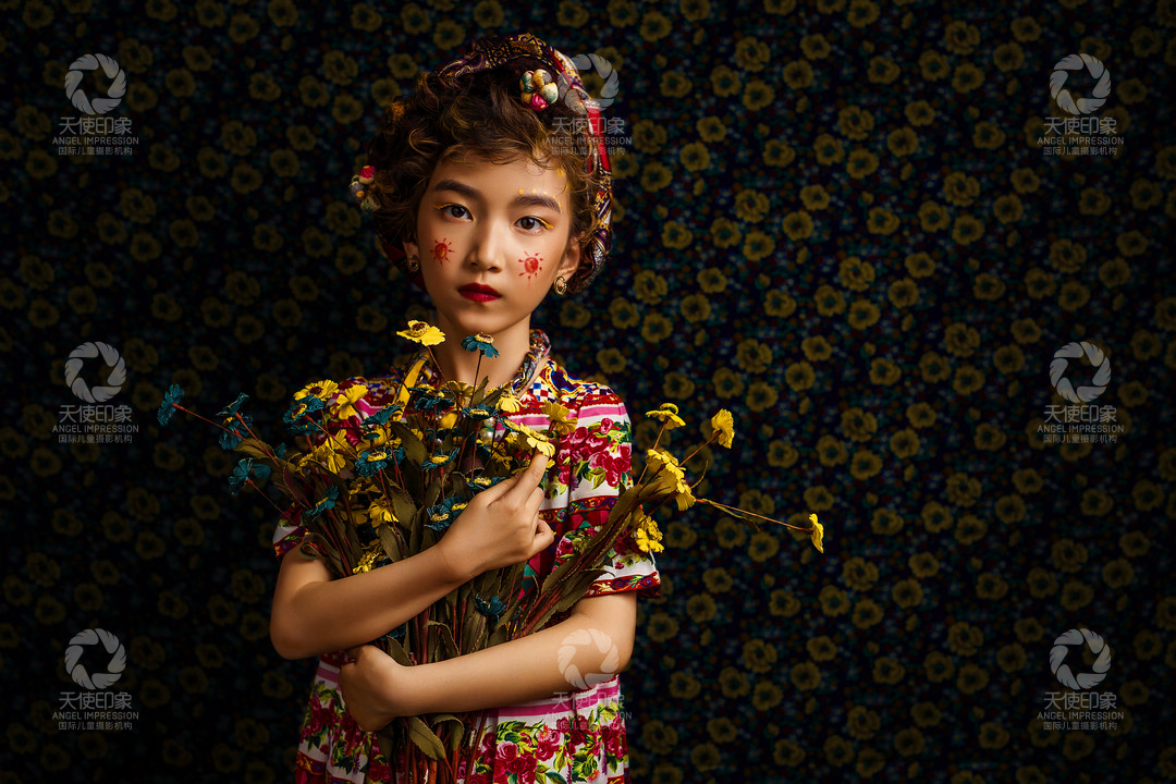 朝花夕拾_成都儿童摄影_欧美馆