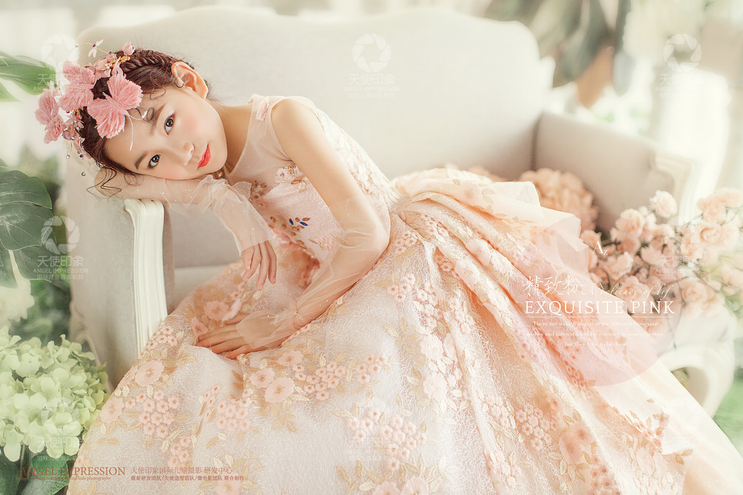 香槟花语_成都儿童摄影_万达馆