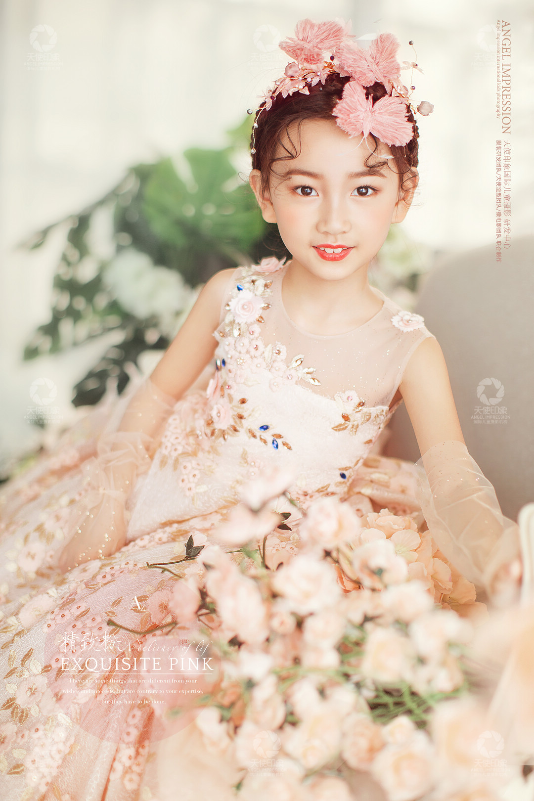 香槟花语_成都儿童摄影_万达馆