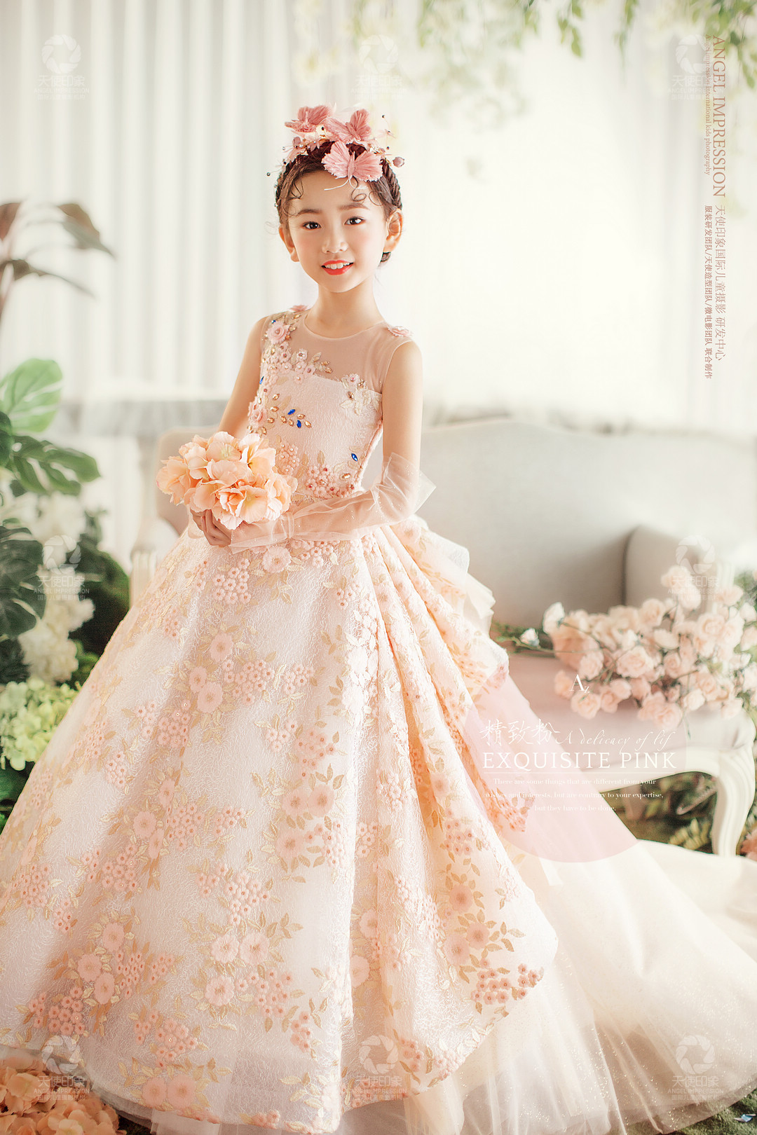 香槟花语_成都儿童摄影_万达馆