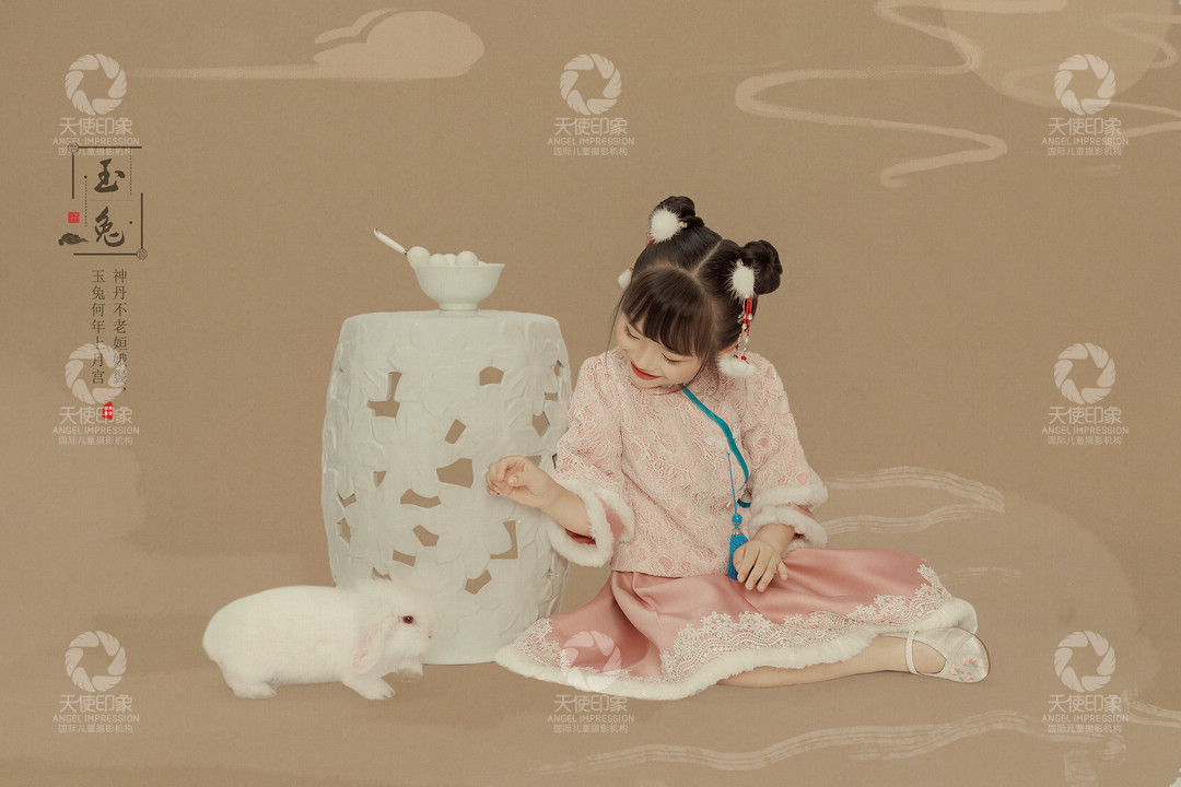 玉兔_成都儿童摄影_花锦馆