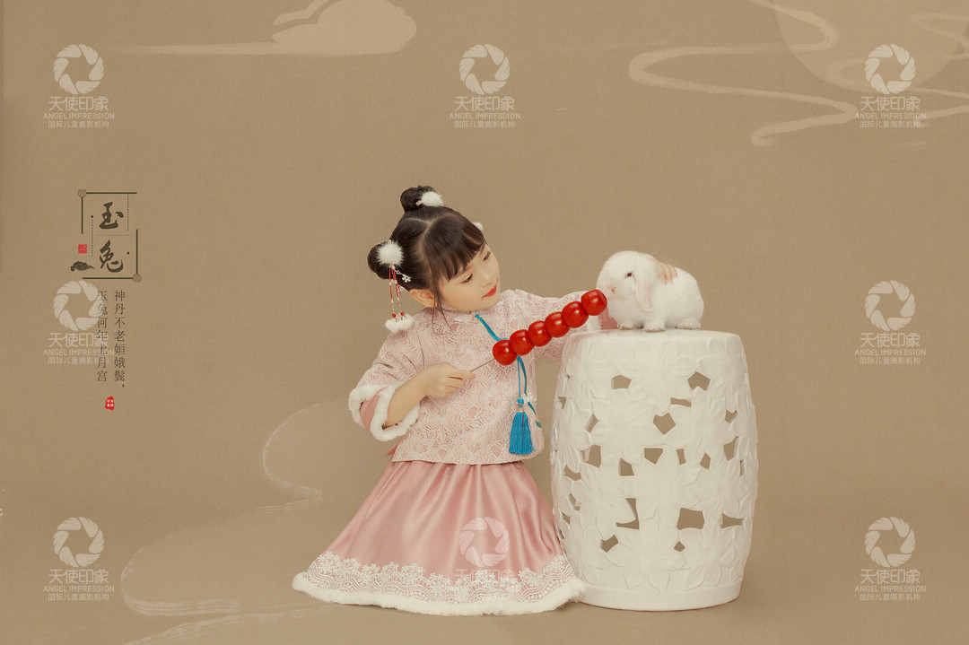 玉兔_成都儿童摄影_花锦馆