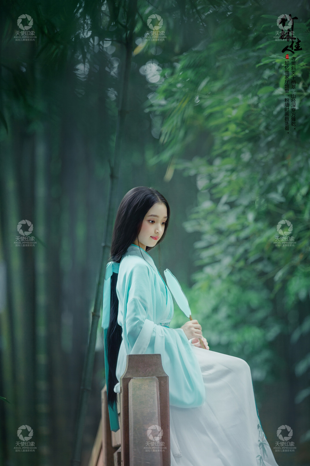 竹林佳人_成都儿童摄影_花锦馆