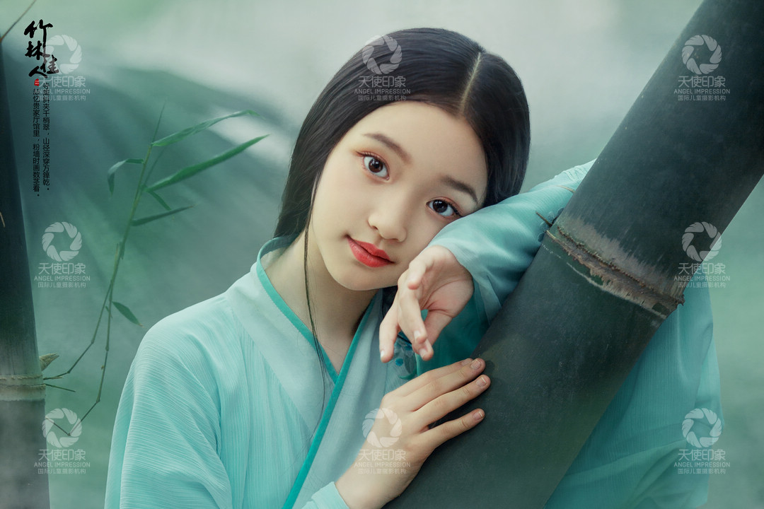 竹林佳人_成都儿童摄影_花锦馆
