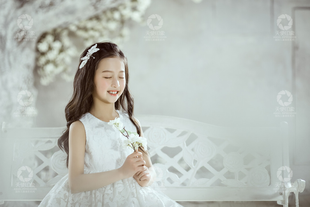 落英树下_成都儿童摄影_花锦馆