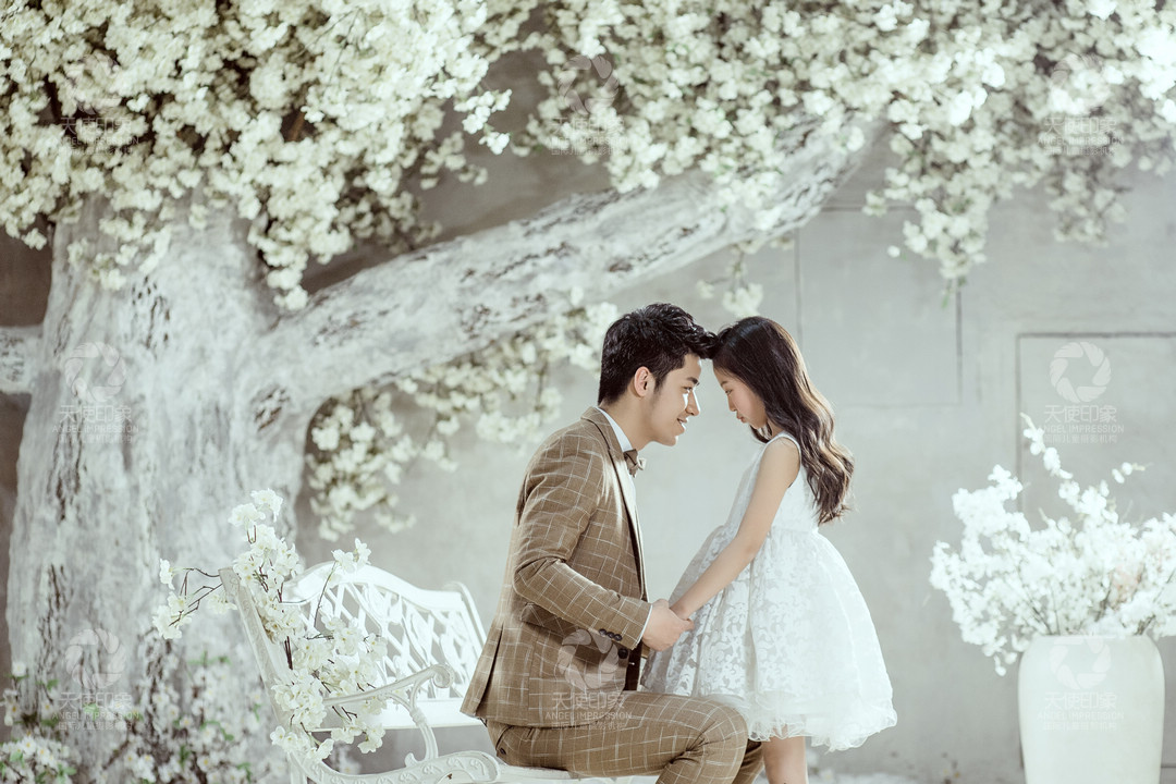 落英树下_成都儿童摄影_花锦馆