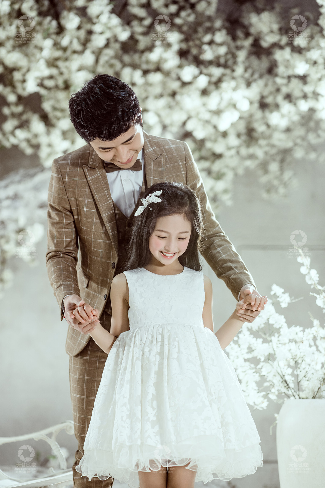 落英树下_成都儿童摄影_花锦馆