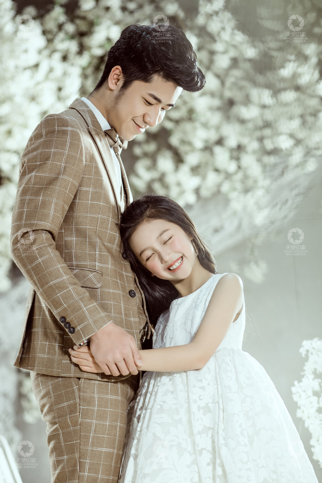 落英树下_成都儿童摄影_花锦馆