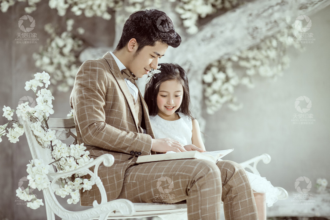 落英树下_成都儿童摄影_花锦馆