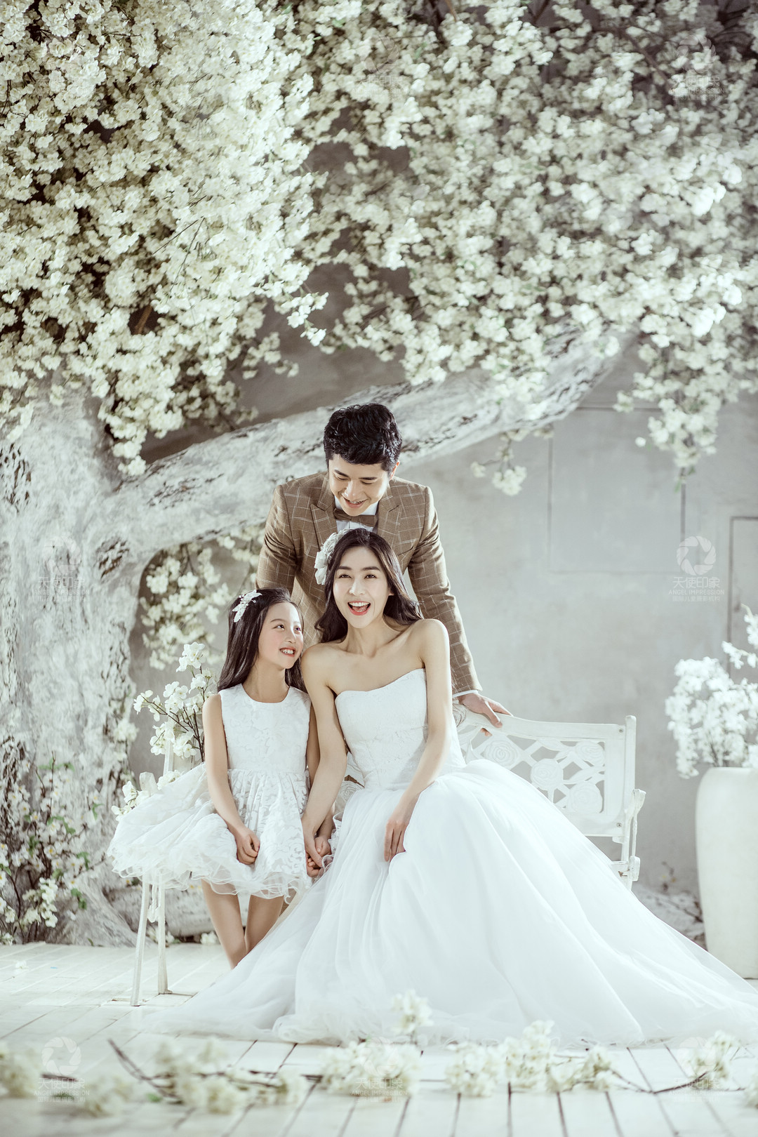 落英树下_成都儿童摄影_花锦馆