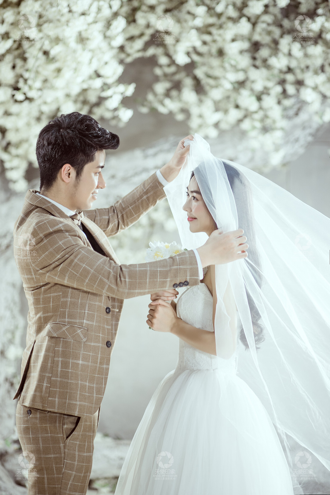 落英树下_成都儿童摄影_花锦馆