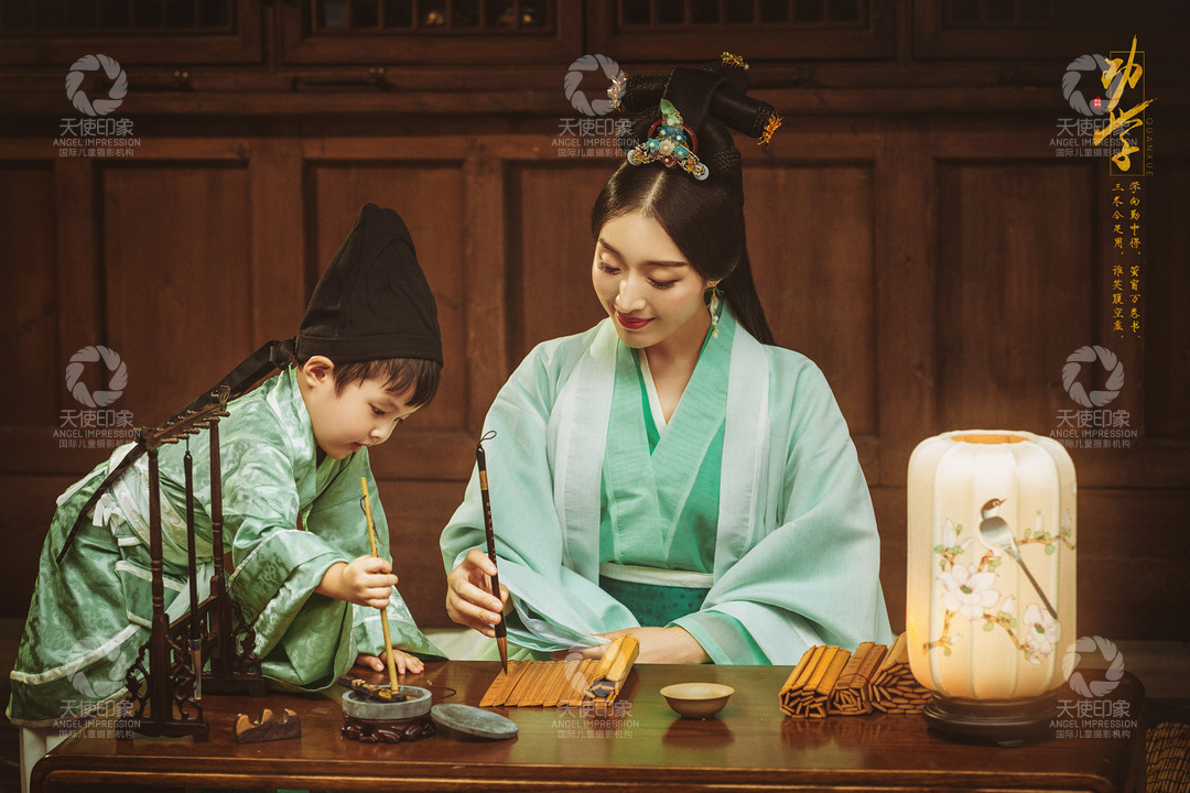 劝学_成都儿童摄影_花锦馆