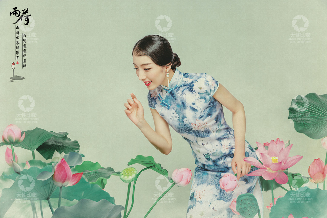 雨荷_成都儿童摄影_花锦馆