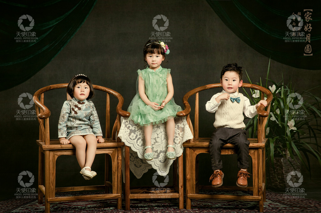 家好月圆_成都儿童摄影_花锦馆