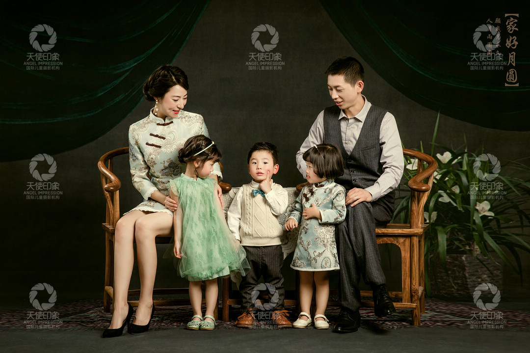 家好月圆_成都儿童摄影_花锦馆
