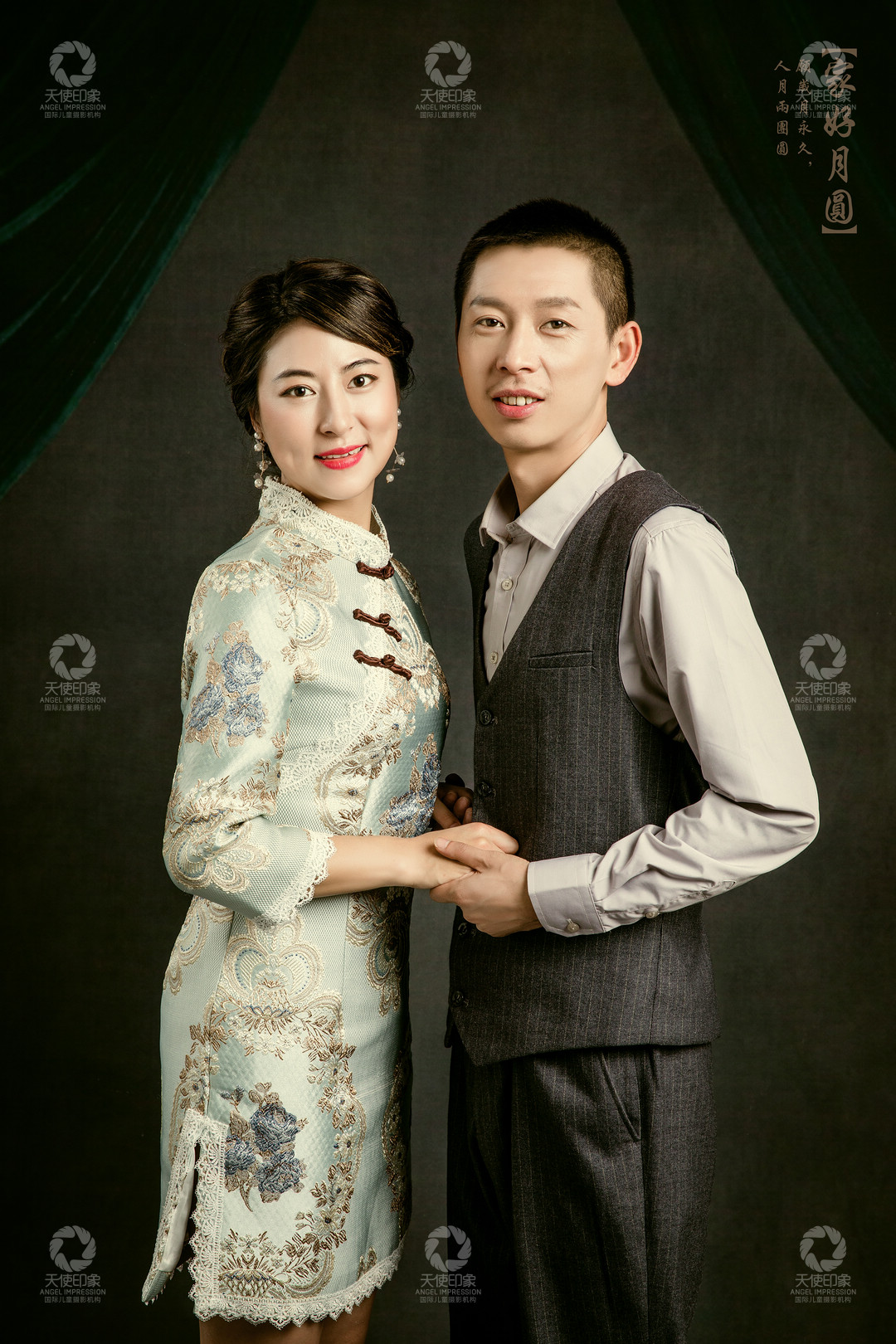 家好月圆_成都儿童摄影_花锦馆