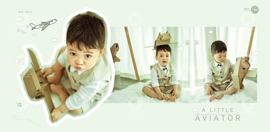 小小飞行家_成都儿童摄影_炫酷馆
