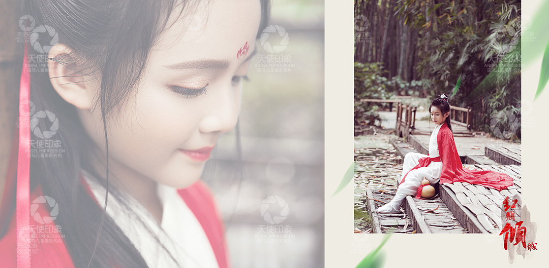 红颜倾城_成都儿童摄影_花锦馆