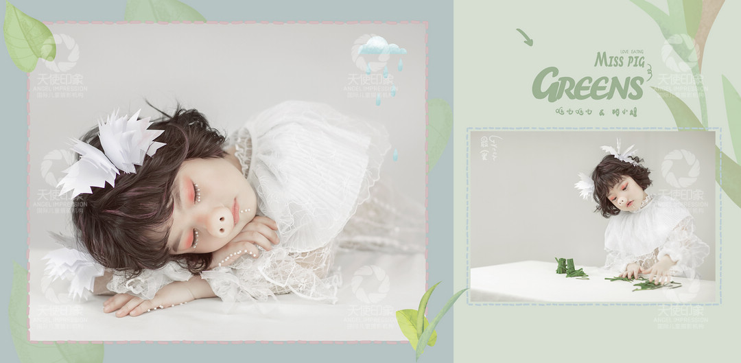 哐吃哐吃的猪小姐_成都儿童摄影_欧美馆