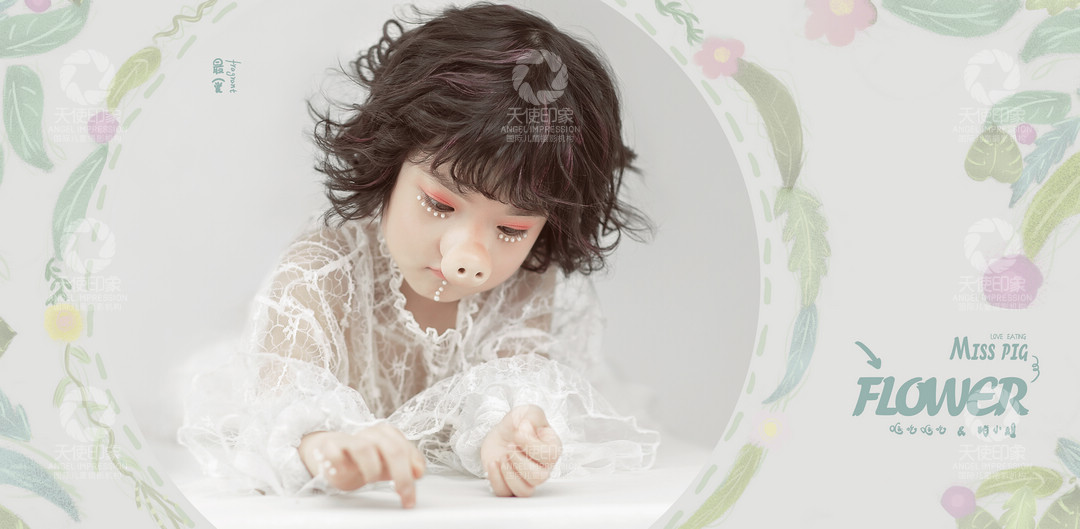 哐吃哐吃的猪小姐_成都儿童摄影_欧美馆