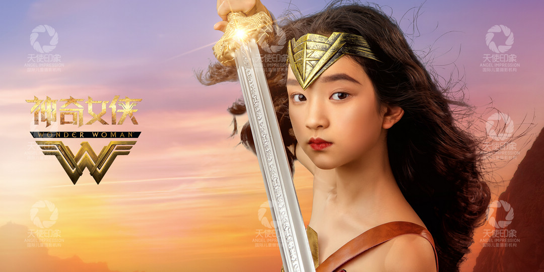 神奇女侠_成都儿童摄影_炫酷馆