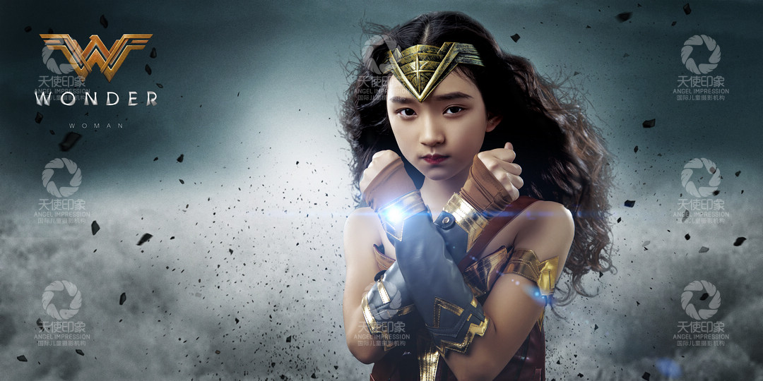 神奇女侠_成都儿童摄影_炫酷馆