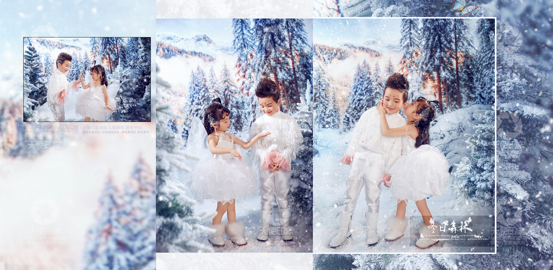 冬日森林_成都全家福摄影_轻奢馆