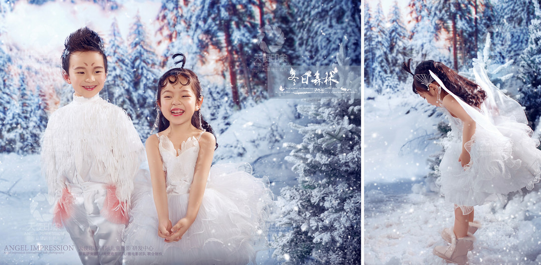 冬日森林_成都全家福摄影_轻奢馆