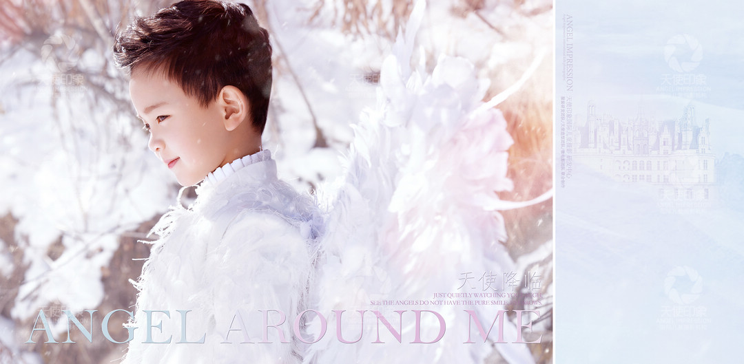 天使降临_成都儿童摄影_梦幻馆