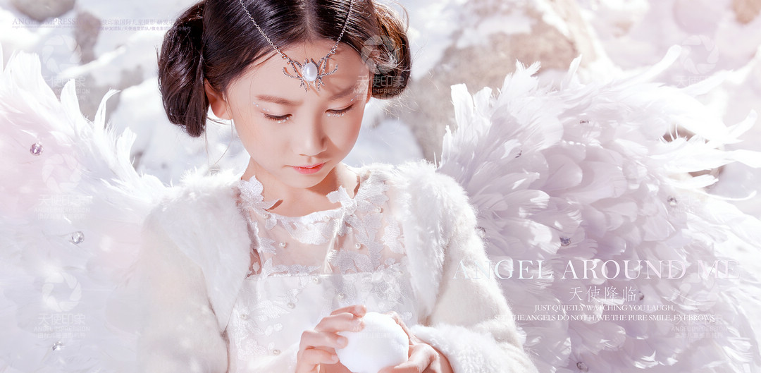 天使降临_成都儿童摄影_梦幻馆