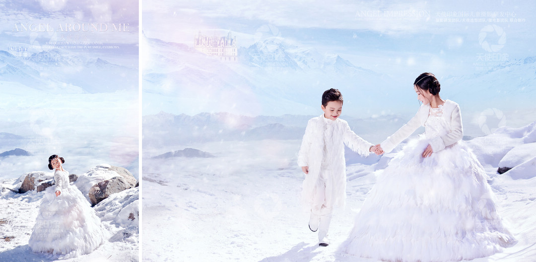 天使降临_成都儿童摄影_梦幻馆