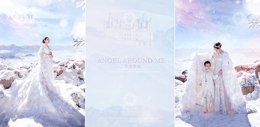 天使降临_成都儿童摄影_梦幻馆