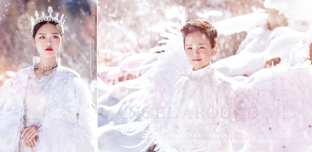 天使降临_成都儿童摄影_梦幻馆