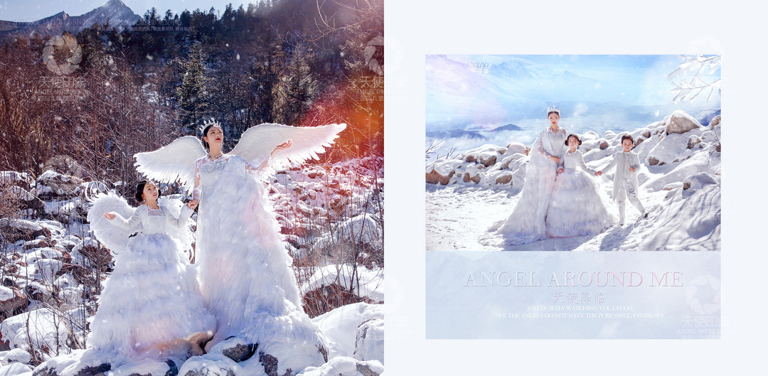 天使降临_成都儿童摄影_梦幻馆